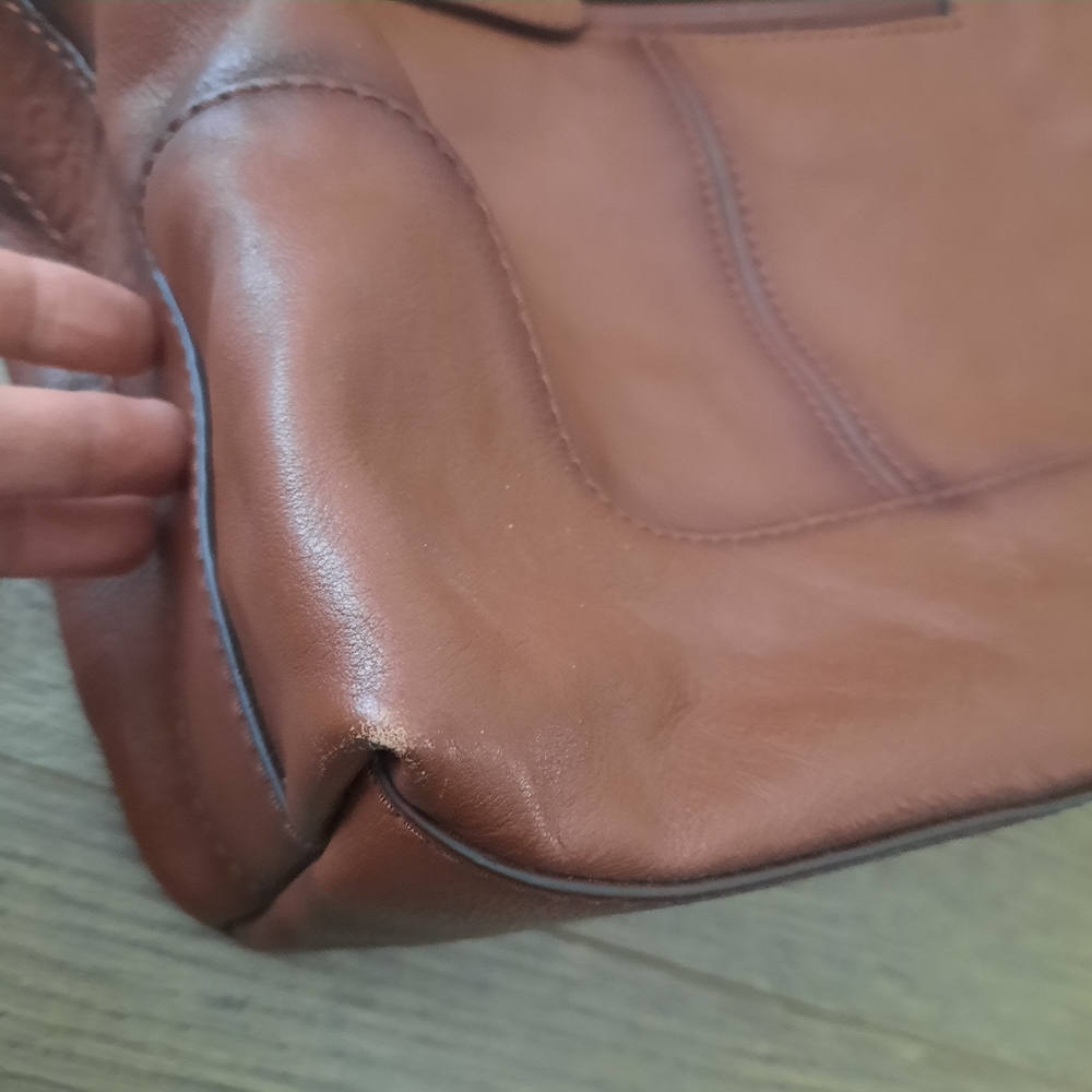 Sold! Frye Leather Ring Hobo Bag - Picture 11 of 16
